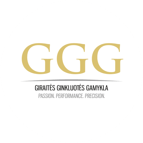GGG (Giraites Ginkluotes Gamykla), Akcine bendrove logo