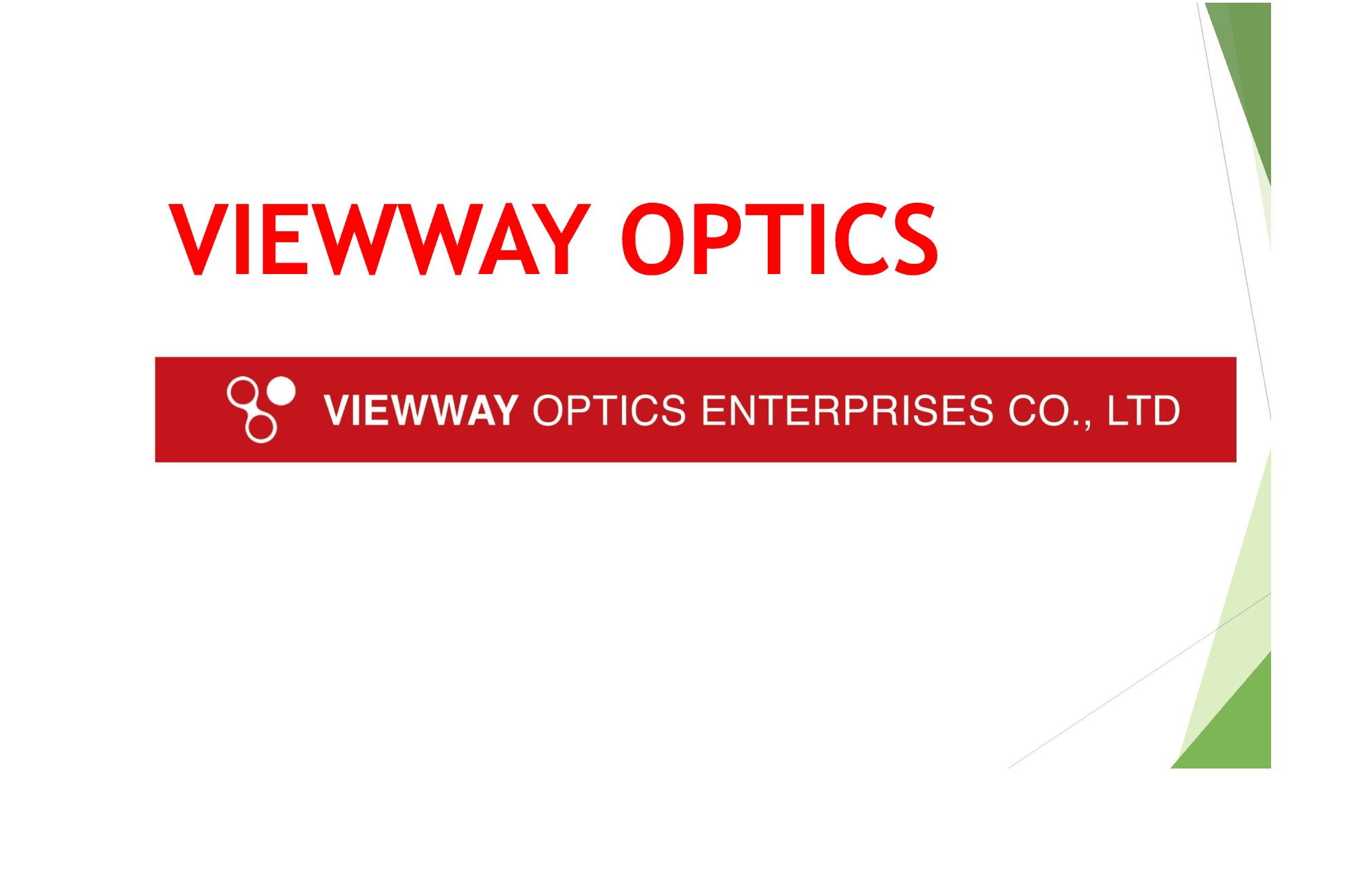 VIEWWAY OPTICS