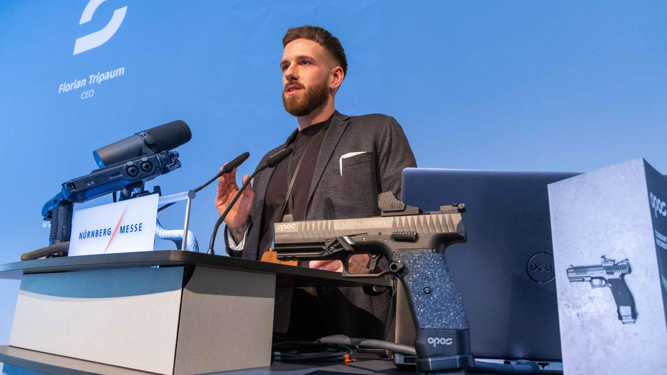 Pressekonferenz der Firma OPOS auf der IWA 2025