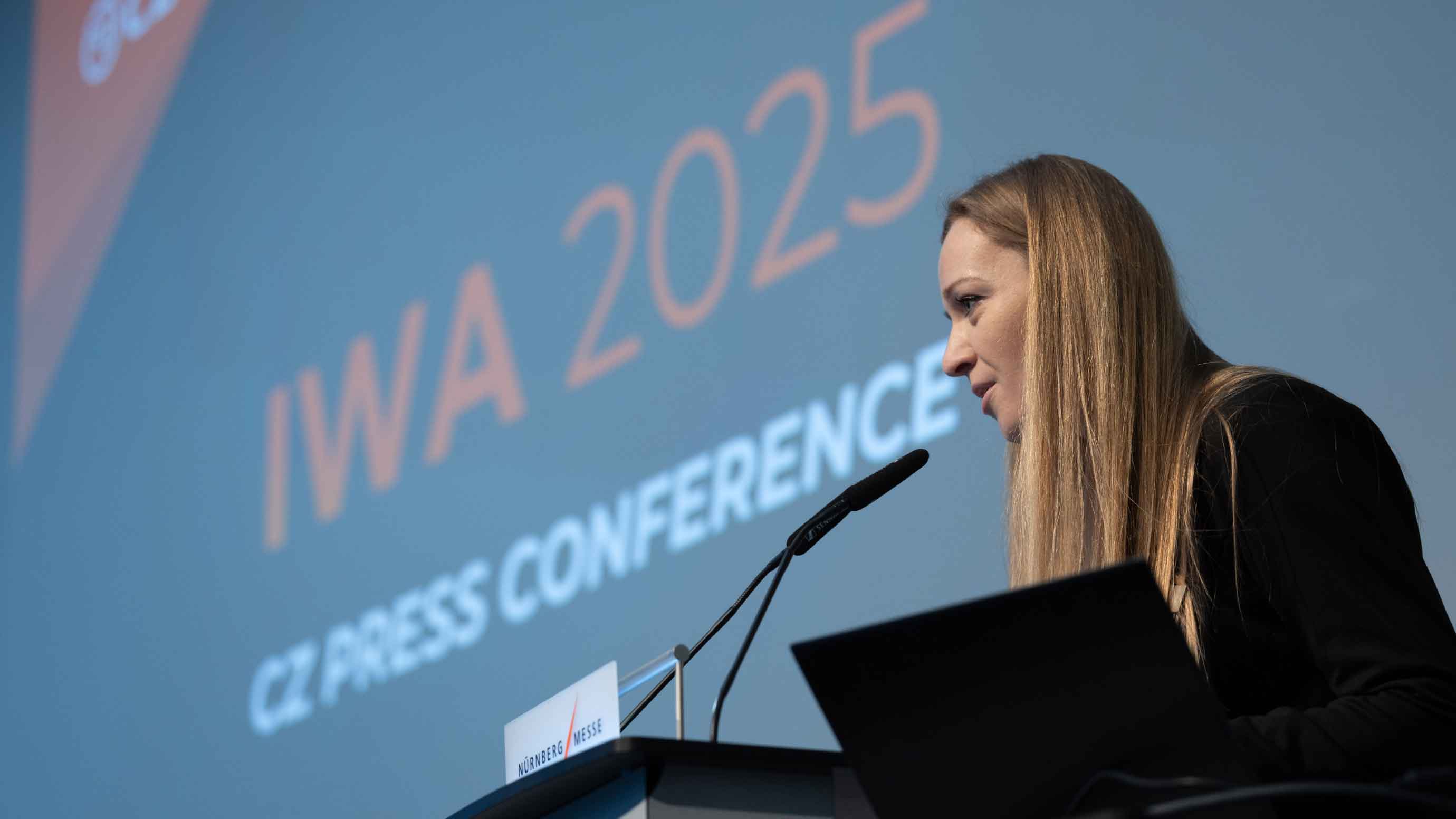 Pressekonferenz der Firma CZ auf der IWA 2025