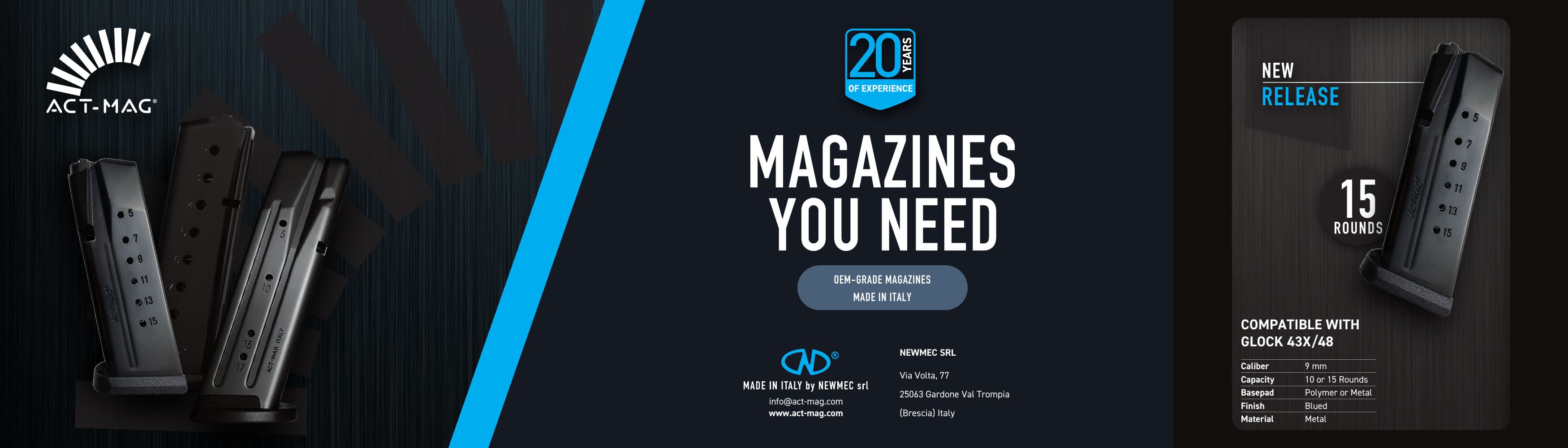 ACT-MAG Magazines (NEWMEC)
