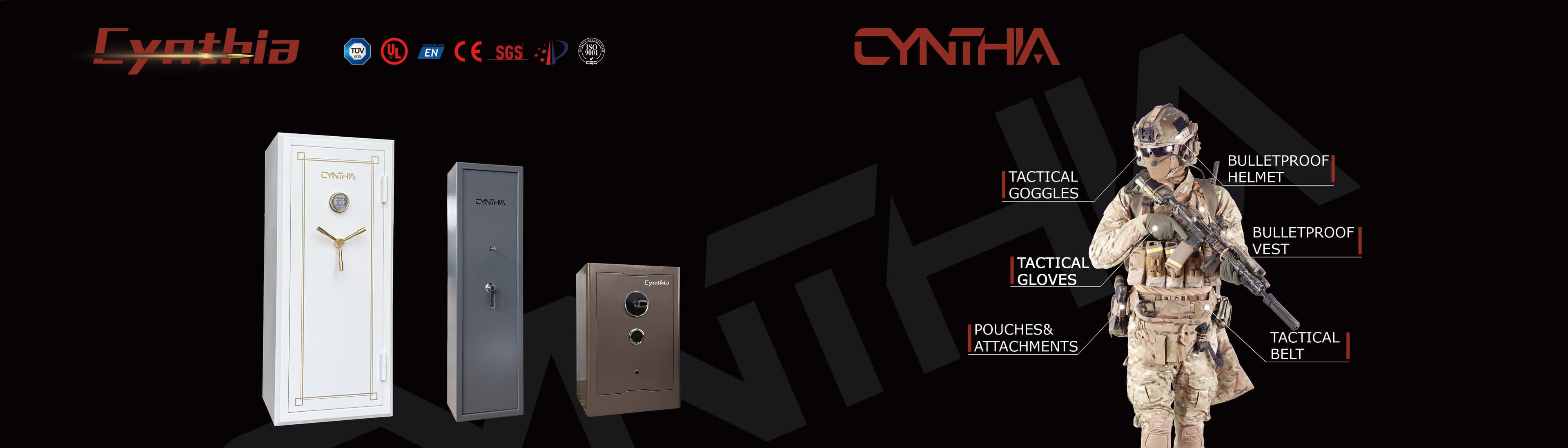 CYNTHIA GUN SAFE & OUTDOORS